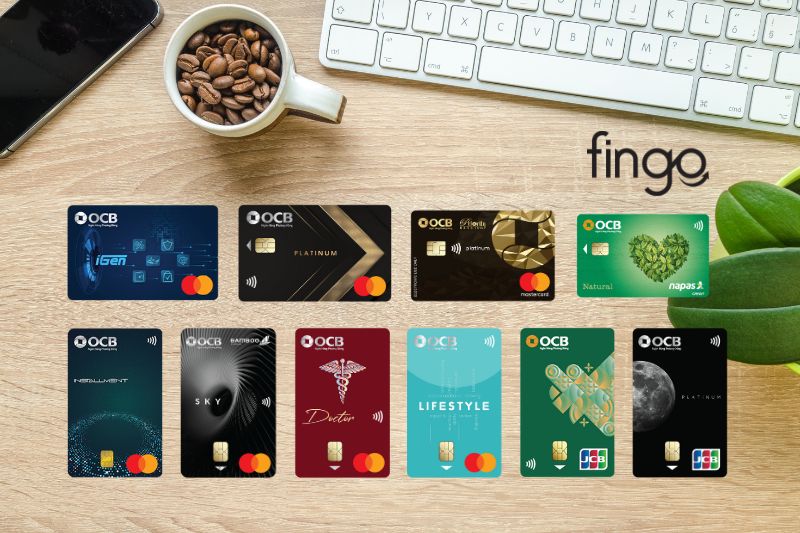 Các sản phẩm thẻ tín dụng OCB