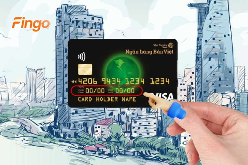 Thông tin ngày sử dụng thẻ tín dụng Bản Việt