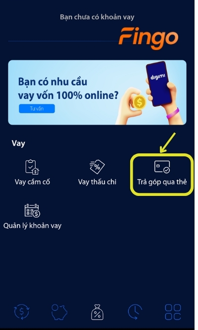 Chọn Trả góp thẻ tín dụng 