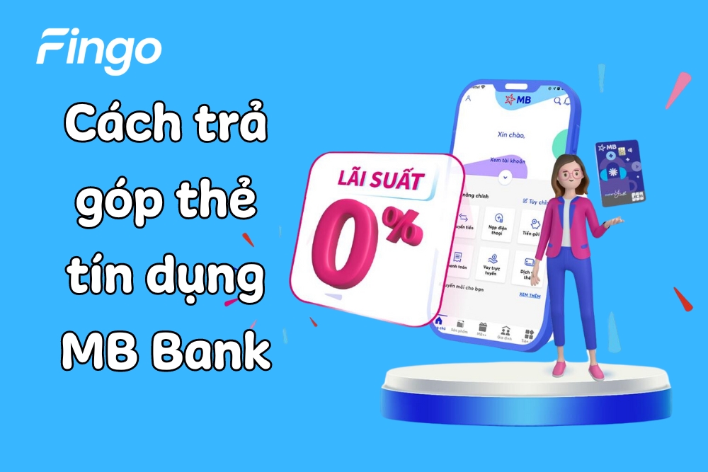 Trả góp thẻ tín dụng MB Bank