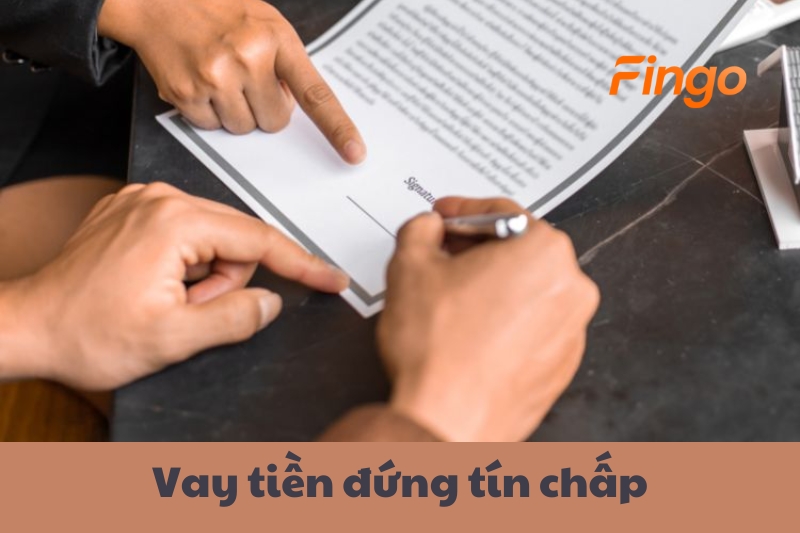 Vay tiền đứng tín chấp