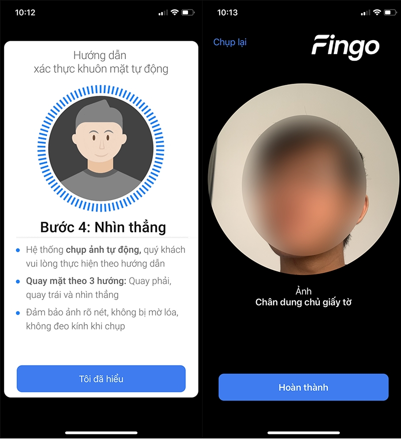 Nhận dạng khuôn mặt theo hướng dẫn