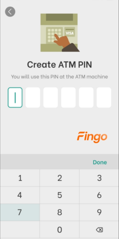 Tạo mã PIN ATM