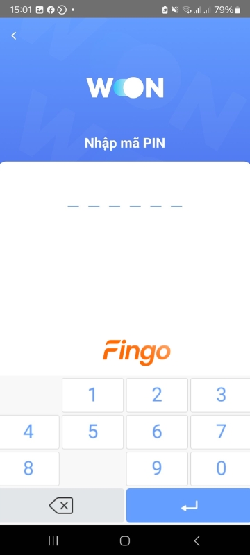 Nhập mã PIN