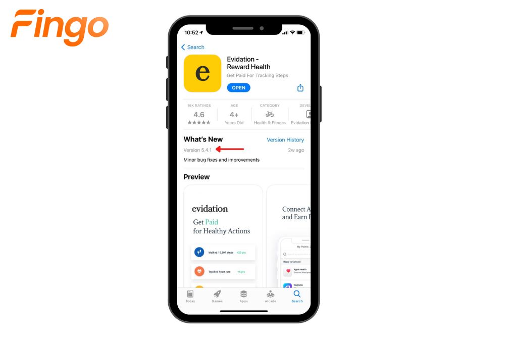 Evidation app đạp xe kiếm tiền