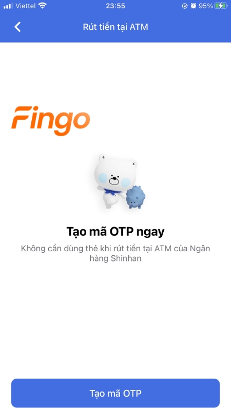 Tạo mã OTP