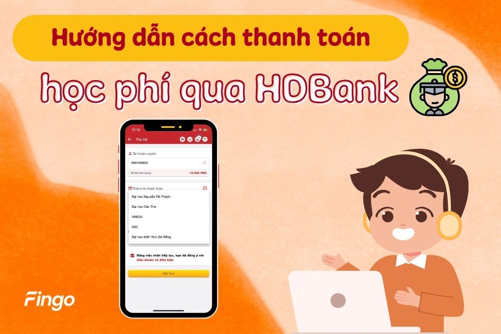 Cách thanh toán học phí qua HDBank thuận tiện tại nhà