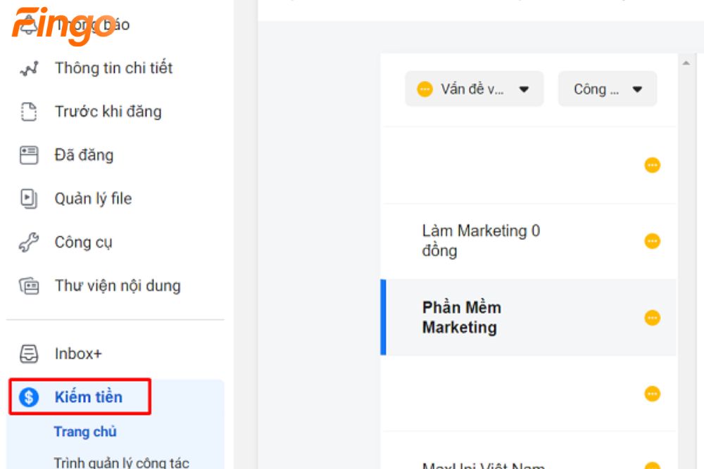 bật kiếm tiền facebook trên fanpage