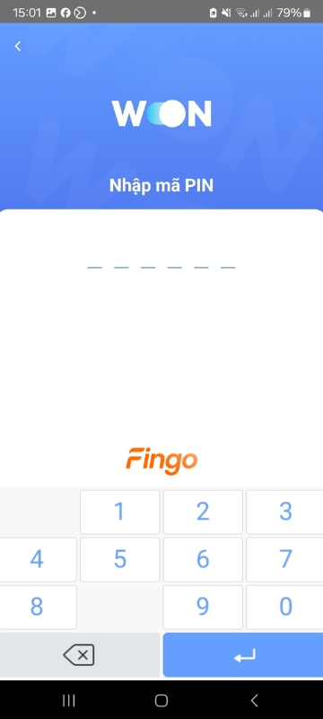 Nhập mã PIN