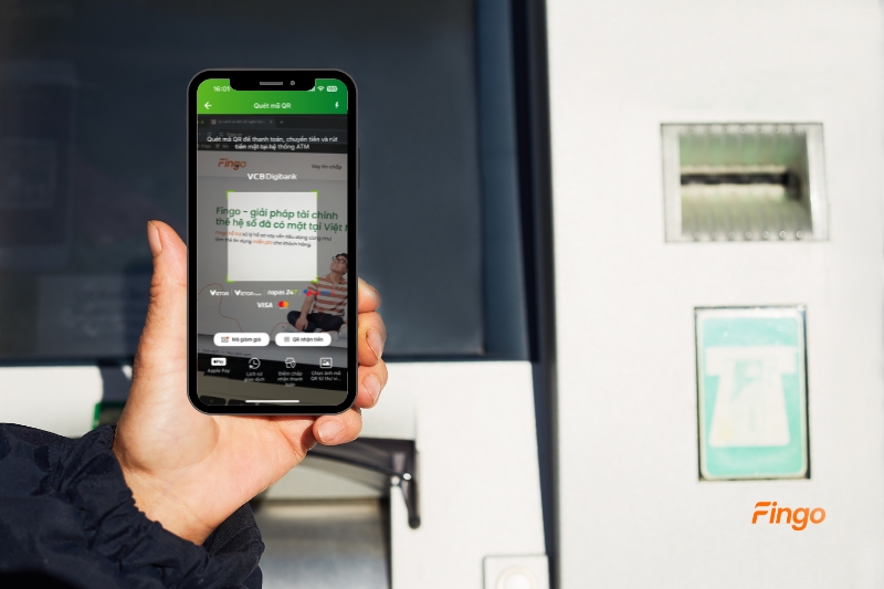 Rút tiền không cần thẻ Vietcombank