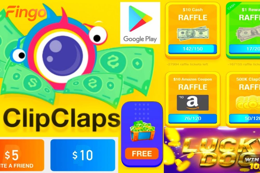 Clipclaps app xem video chơi game kiếm tiền