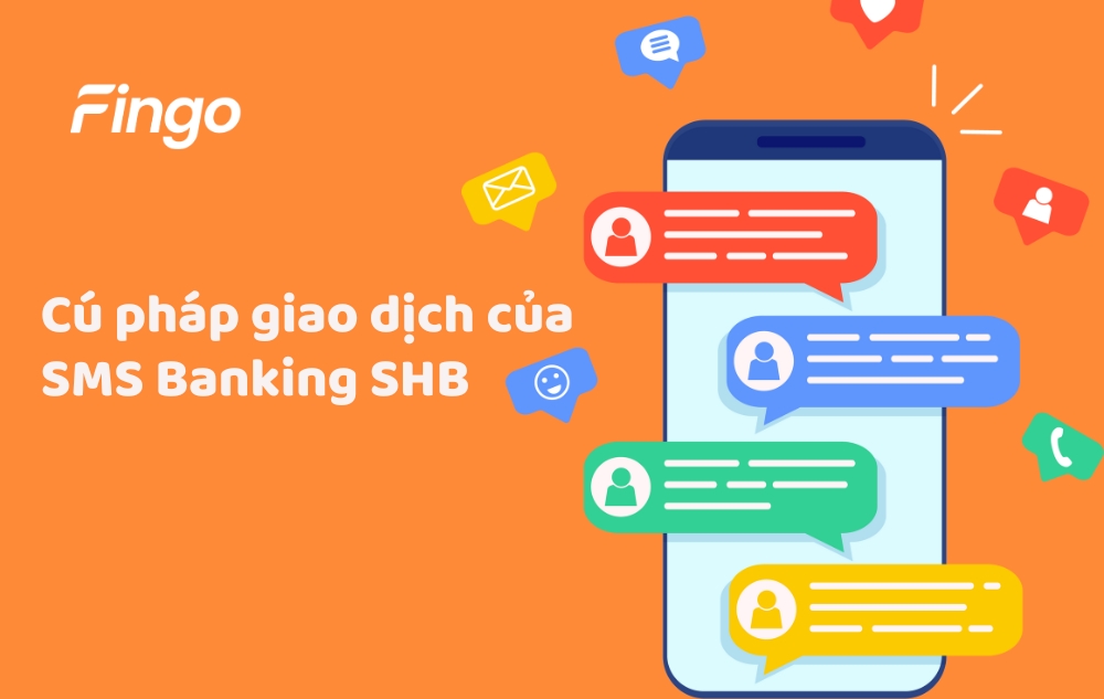 Cú pháp giao dịch của SMS Banking SHB