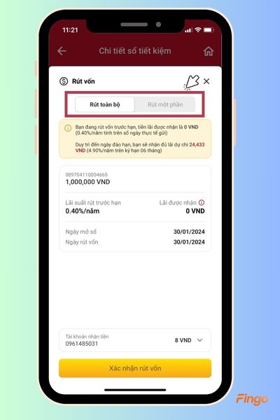 Có hai cách rút tiết kiệm online HDBank. Bạn hãy chọn cách rút tiền phù hợp với bạn