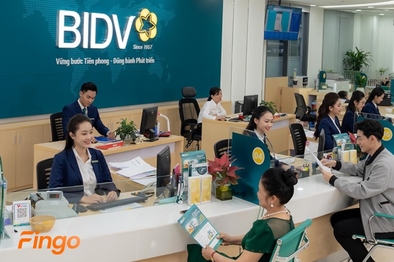 Mua vàng tại quầy giao dịch BIDV