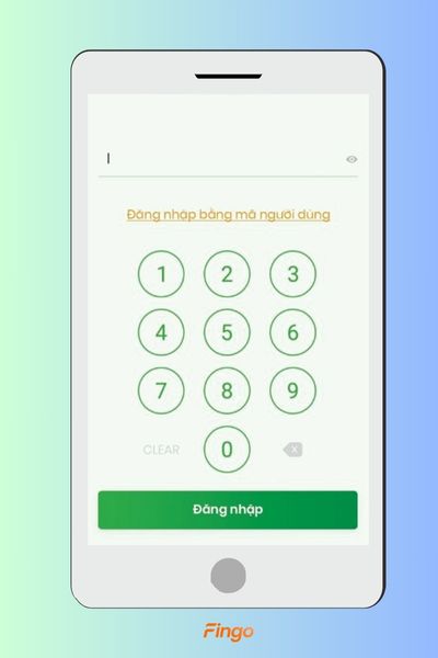Đăng nhập nhanh với mã PIN