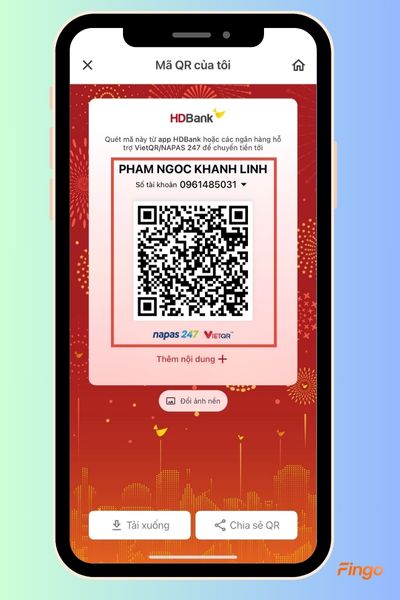 Đưa mã QR này cho nhân viên tại quầy thanh toán.