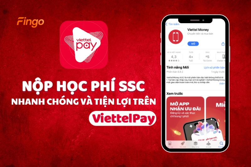 Thanh toán học phí trên ViettelPay
