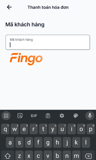 Nhập mã khách hàng, nhấn Tiếp tục.