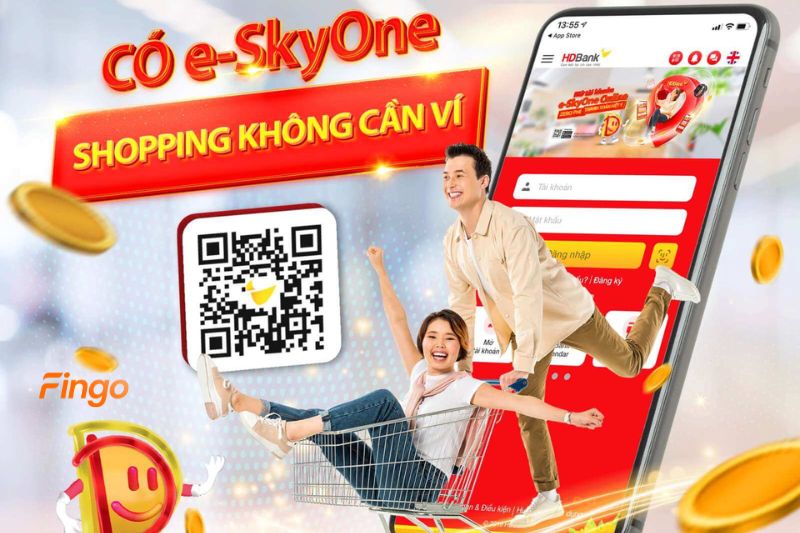 Đăng ký thanh toán trực tuyến HDBank với tài khoản e-SkyOne 