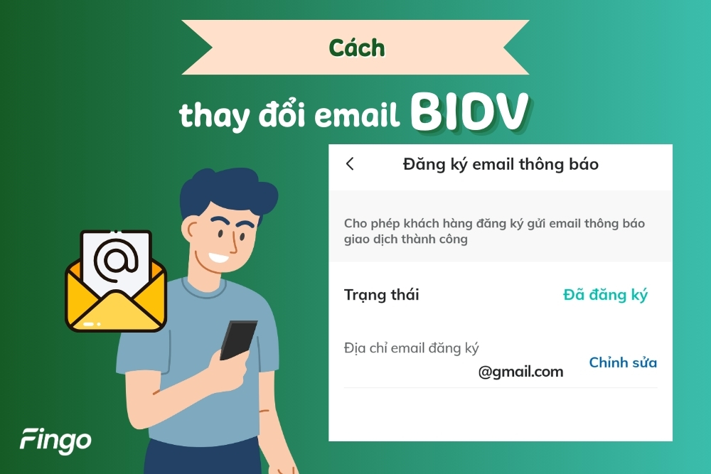 Có thể thay đổi email BIDV không? Hướng dẫn chi tiết