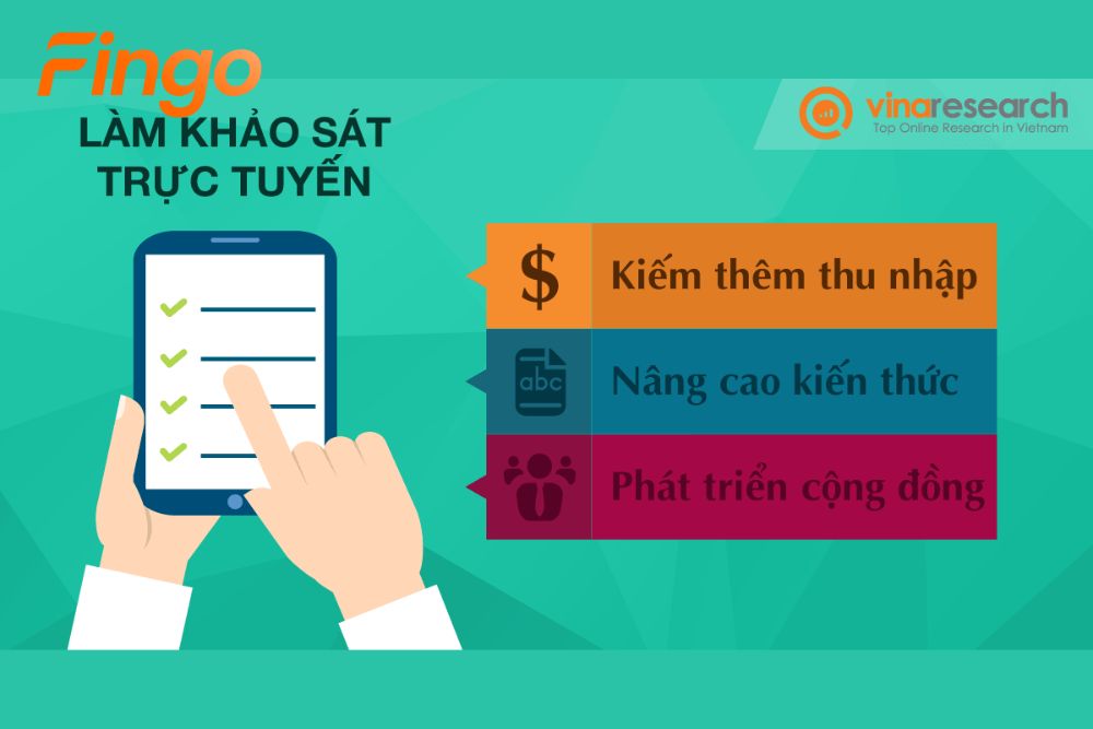 Vinaresearch web kiếm tiền online uy tín