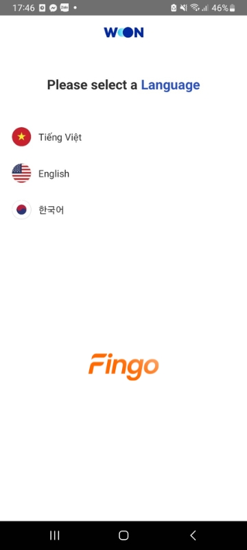 Chọn ngôn ngữ phù hợp