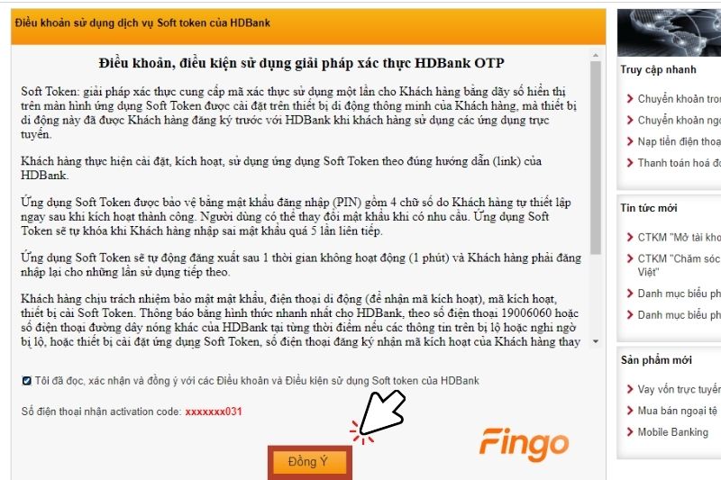 Chọn "Đồng ý"