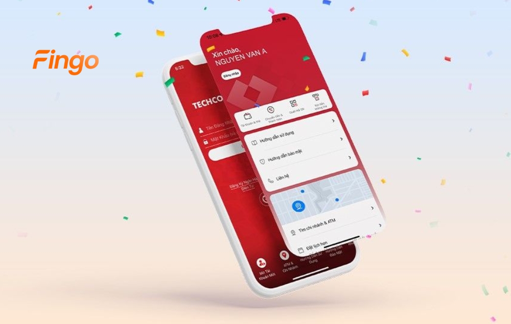 Phí chuyển tiền Techcombank qua Mobile Banking 
