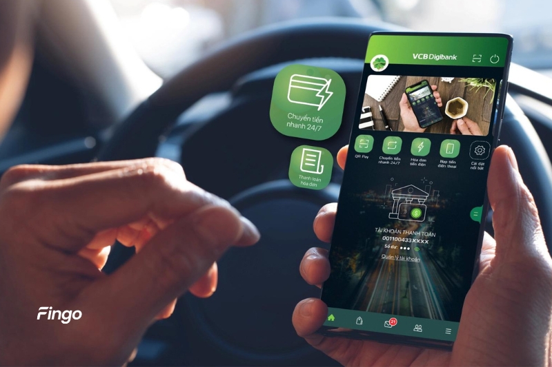 Phí chuyển tiền Vietcombank qua VCB Digibank