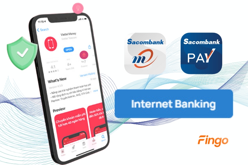 Hướng dẫn chuyển tiền từ Sacombank sang Viettel Money