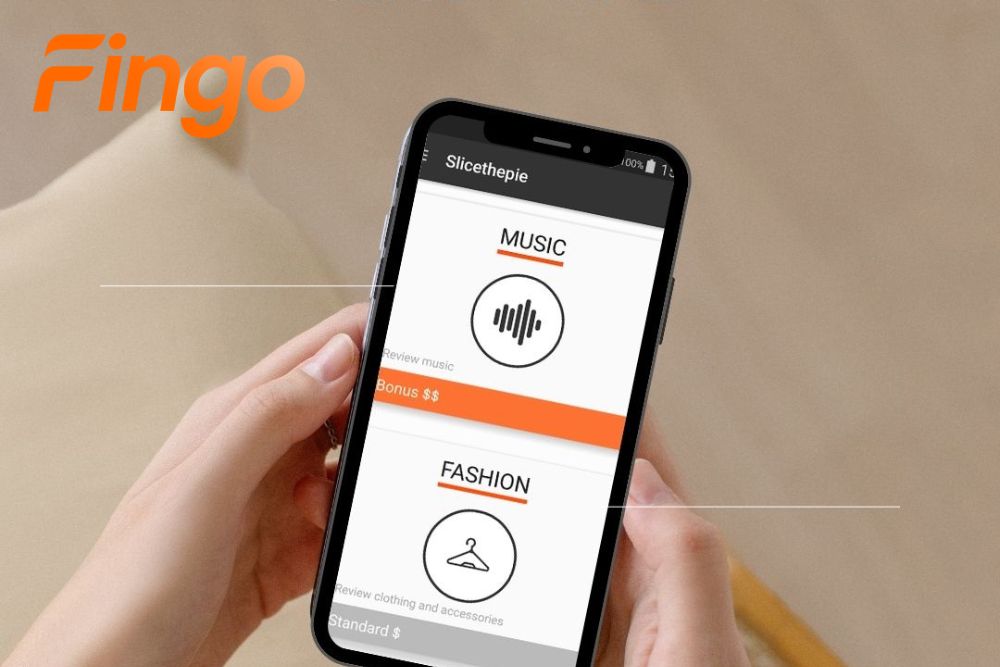 Ứng dụng Slicethepie nghe nhạc kiếm tiền