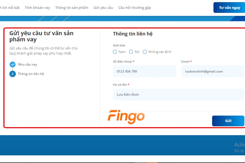Để lại thông tin của bạn, nhân viên ngân hàng sẽ liên hệ lại theo thông tin khách hàng cung cấp.