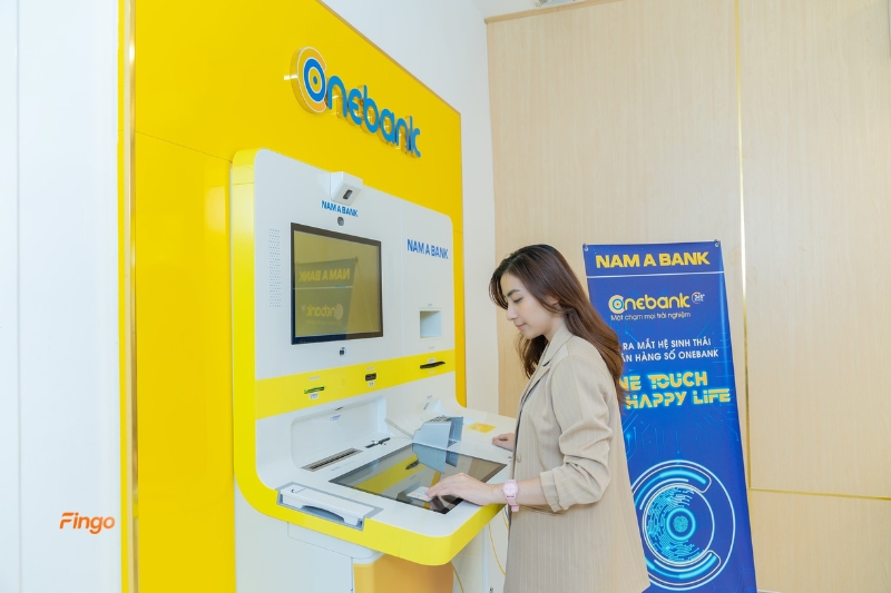 Cách nộp tiền tại ATM Nam A Bank