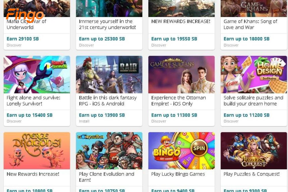 Chơi game kiếm tiền paypal trên Swagbucks
