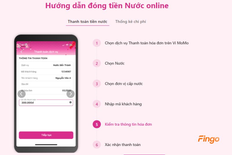 Kiểm tra thông tin hóa đơn.