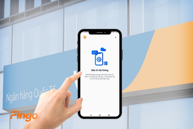 Hệ thống ngân hàng VIB đang bảo trì