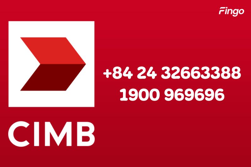 Tổng đài CIMB Bank sử dụng 2 nhánh số