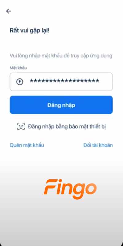 Đăng nhập vào tài khoản