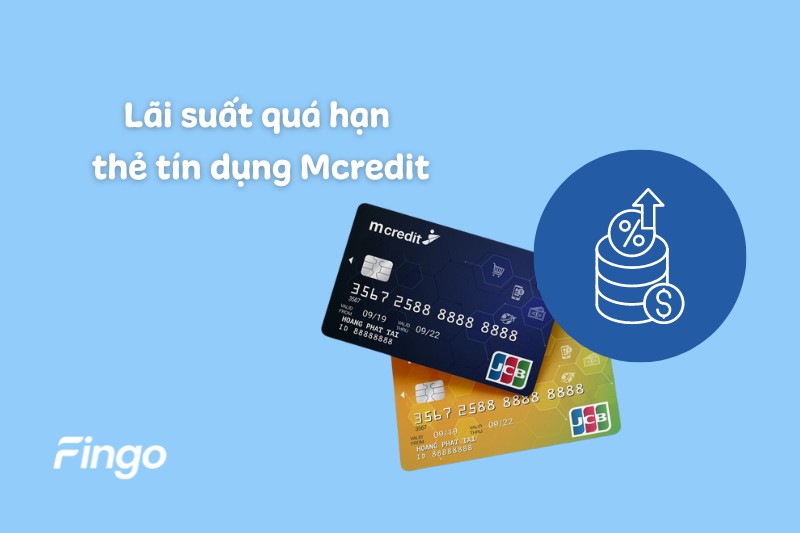 Lãi suất quá hạn thẻ tín dụng Mcredit