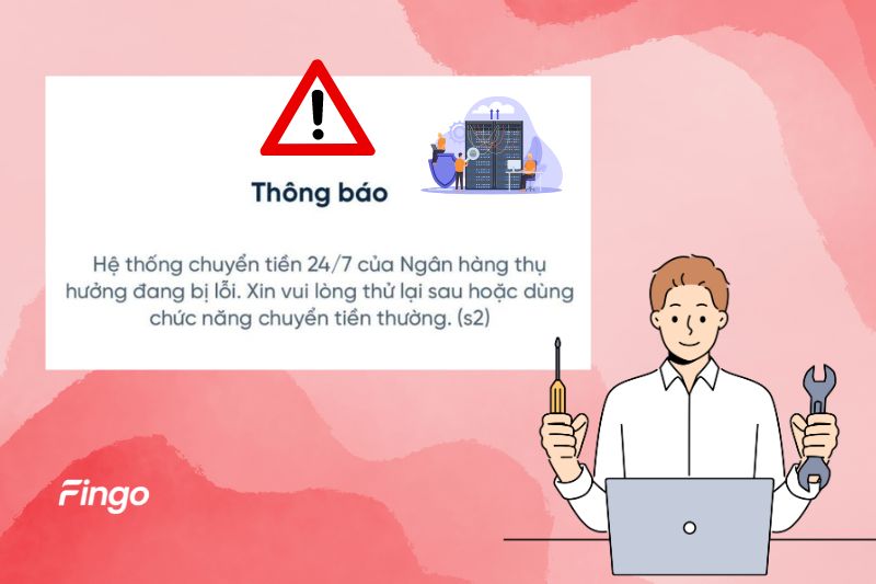 Trường hợp giao dịch bị lỗi và tiền vẫn còn trong tài khoản