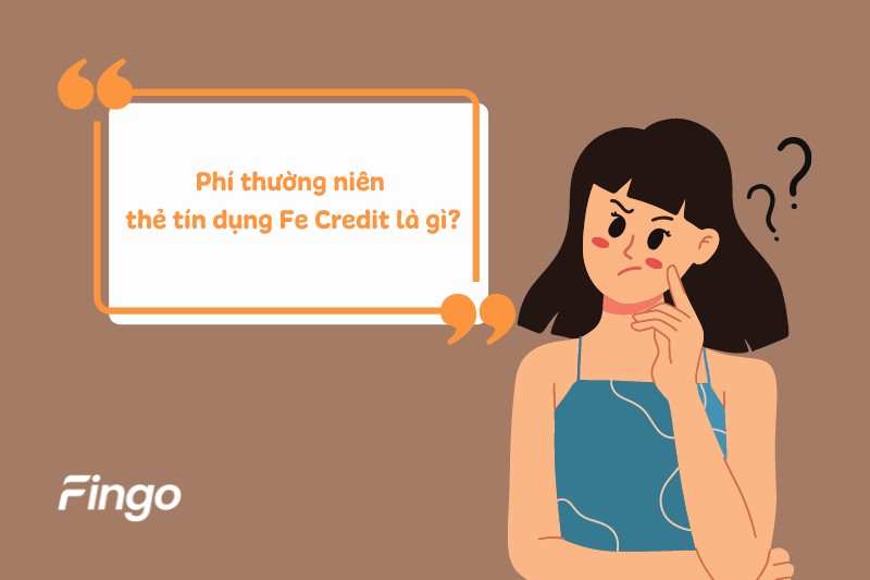 Phí thường niên thẻ tín dụng Fe Credit là gì?