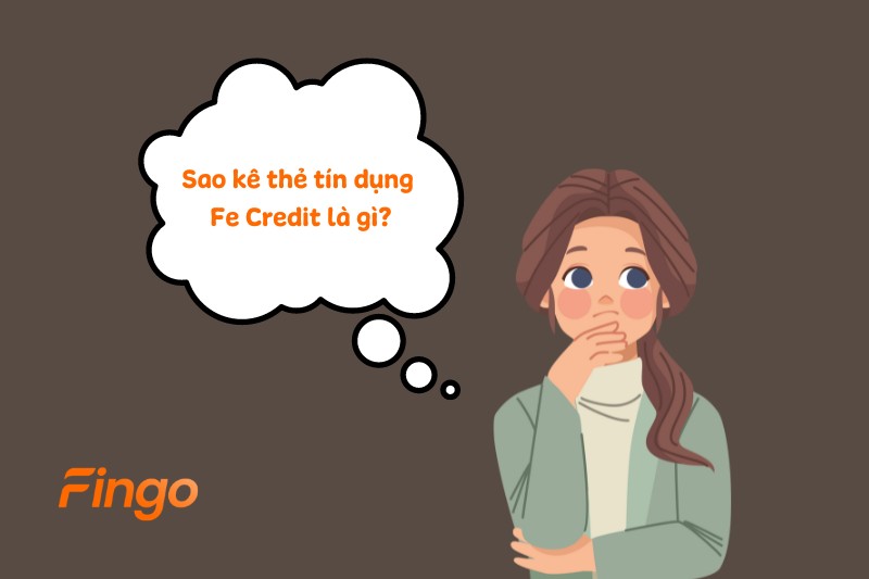 Sao kê thẻ tín dụng Fe Credit là gì?