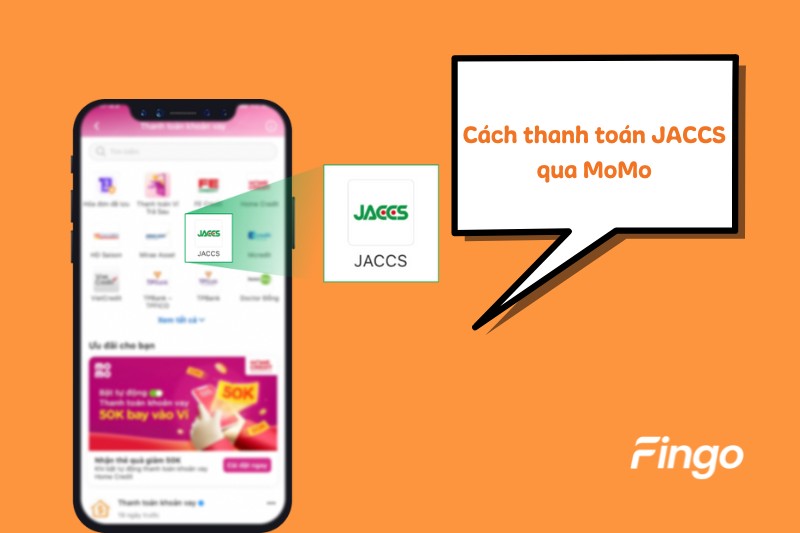 Cách thanh toán JACCS qua MoMo