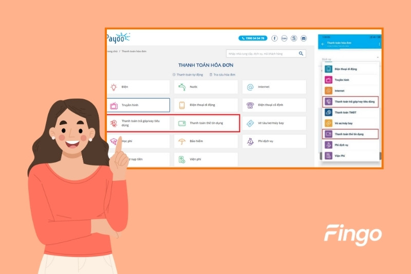 Cách thanh toán khoản vay bên Lotte Finance qua website Payoo