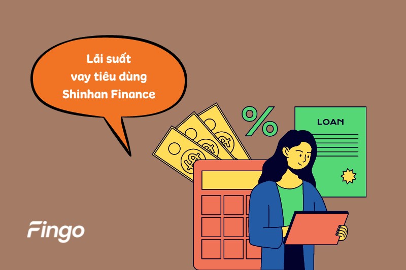 Lãi suất vay tiêu dùng Shinhan Finance