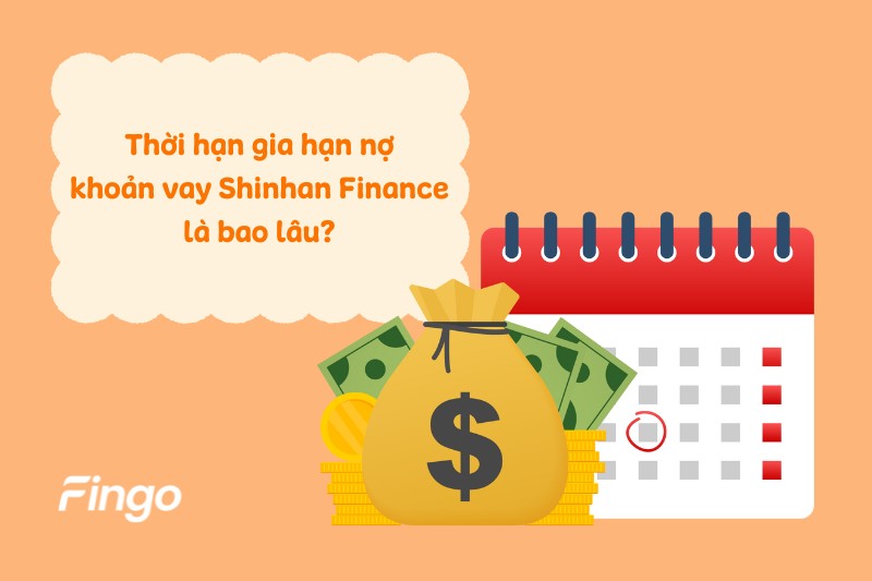 Thời hạn gia hạn nợ khoản vay Shinhan Finance là bao lâu? 