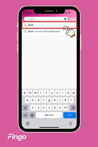 Nhập tìm kiếm cụm từ "ePass"