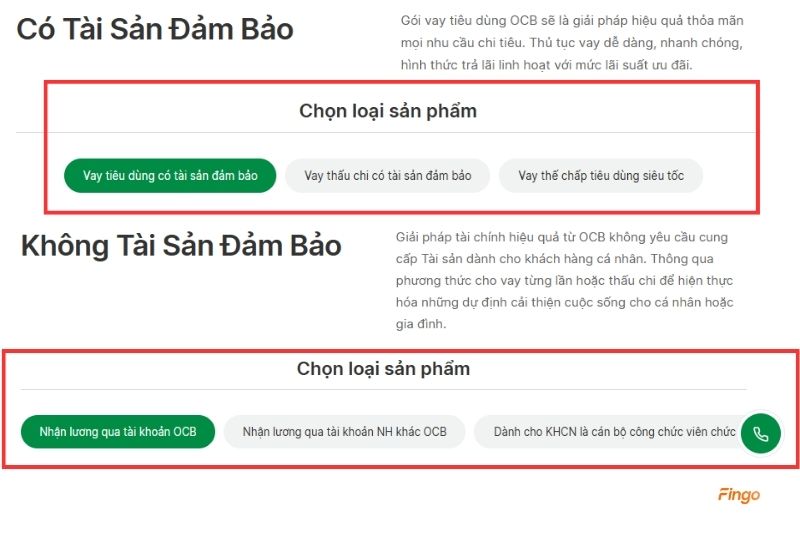 Chọn loại sản phẩm bạn mong muốn