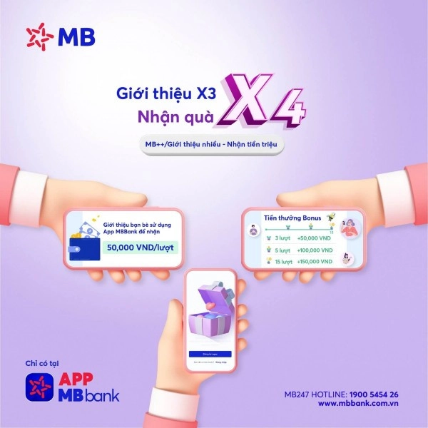 Cách kiếm tiền trên MB bank theo cơ cấu giải thưởng giá trị cao