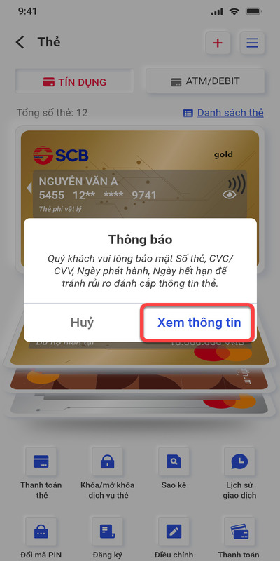 Màn hình điện thoại cảnh báo bảo mật